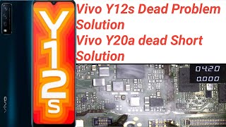 Vivo Y12s Dead Problem Solution | Vivo Y20a dead Short Solution | Vivo Mobile Dead Solution 