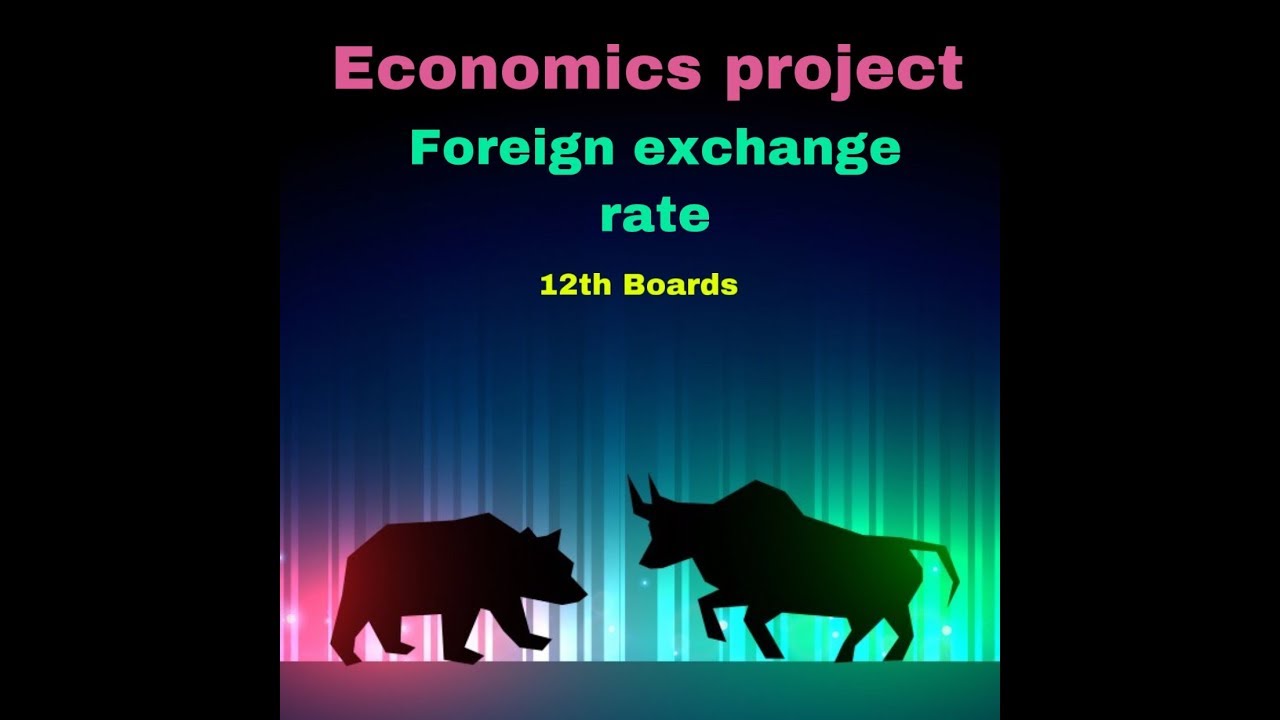 Exchange Rate Project Project | Foreign exchange rate | Economics project | CBSE | 12th ...
