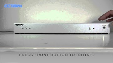 EDID Mode 4 Programming Instructions-Octava 3x8 HDMI Distribution Amp