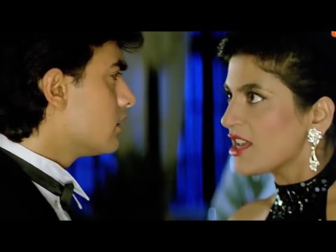 आम र ख न क न कल इज ज त Raja Hindustani Scene Aamir Khan Karishma