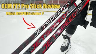 CCM Jetspeed FT7 Pro Hockey stick review - vs FT6 Pro & FT5 Pro Which stick is better ?