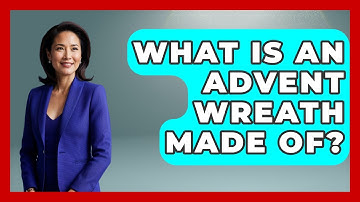 What Is An Advent Wreath Made Of? - Germany Made Simple