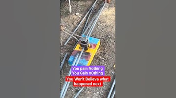 🔥Ingenious Technique ⚙️ | Fast & Precise Rebars Cutting & Bending