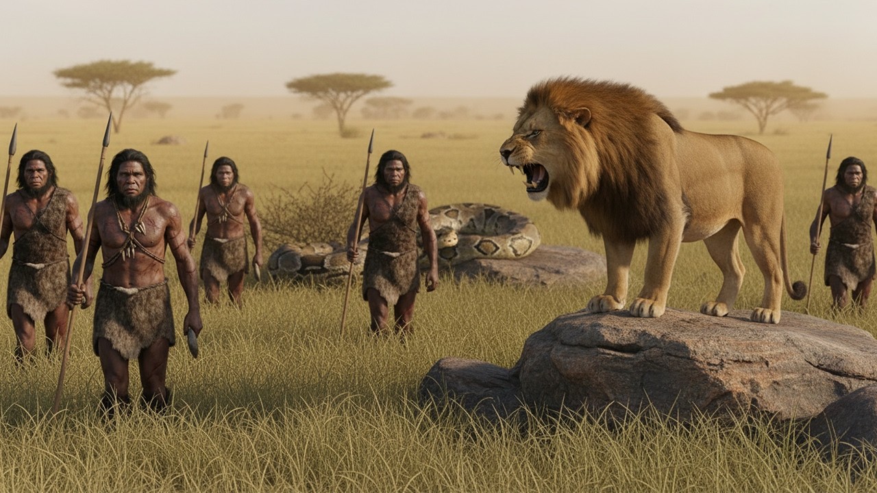 Predators Of Humans How Humans Survived Deadly Predators 1 Million Years Ago | Prehistoric ...