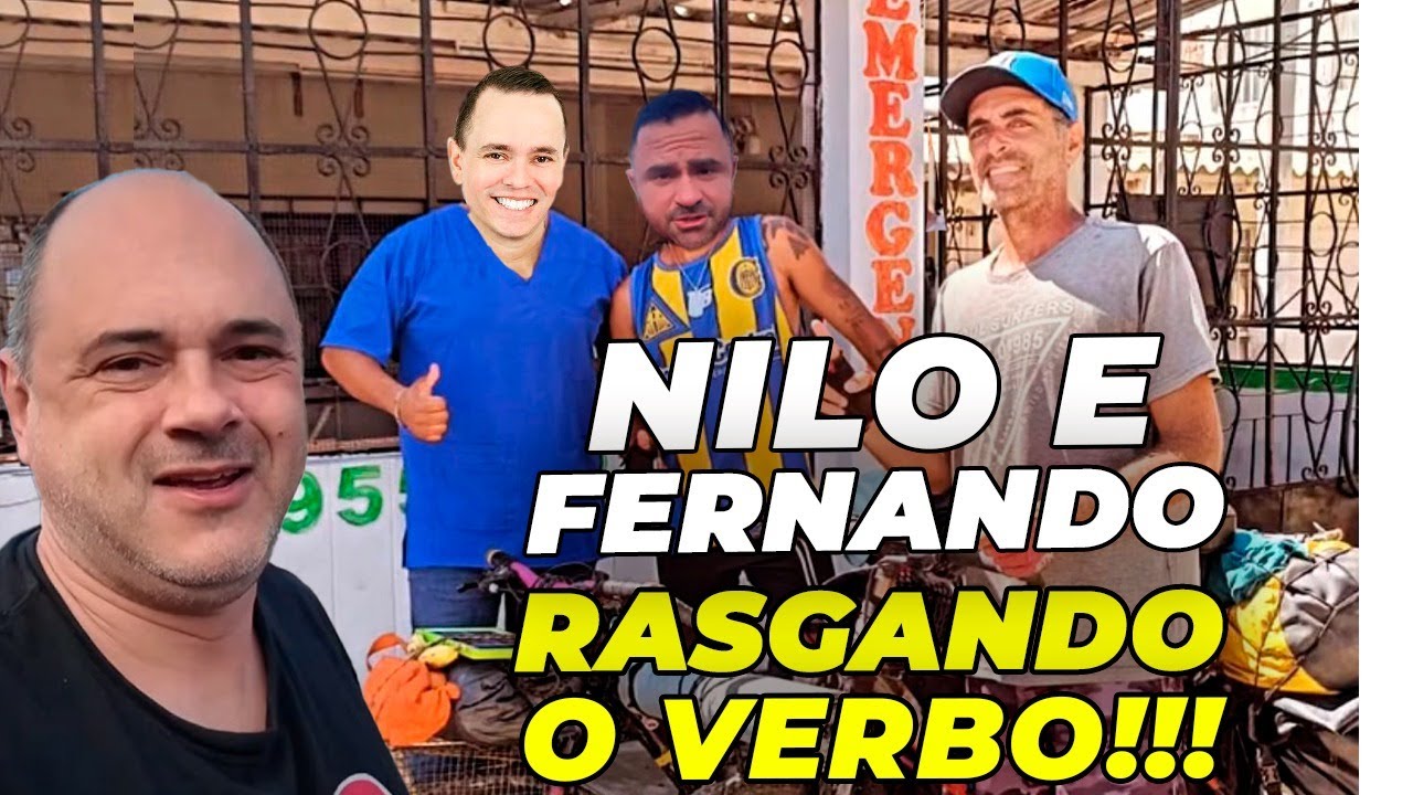 NILO BIKE E FERNANDO DA BICICLETA NO DESTRINCHANDO