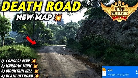 Map Mod Bussid 4.2 - Sikkim Death Road map Mod For Bus Simulator Indonesia। Bussid Like It