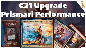 Prismari Performance C21 BUDGET UPGRADE with Veyran, Voice of Duality 🛠 Commander Deck Tech & Guide