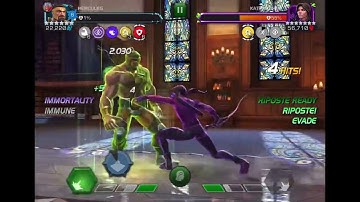 Fun Fight Kate Vs Hercules | Boss 3.1 | Thronebreaker | Drive By | MCOC