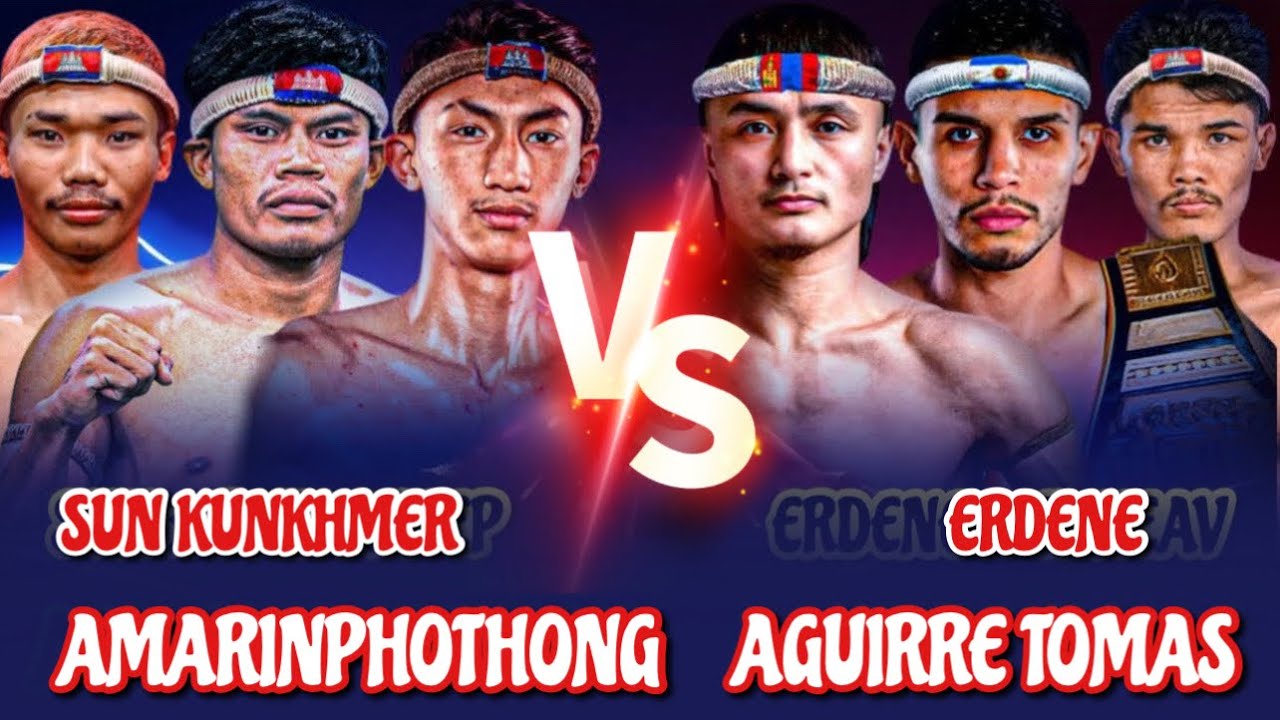 អេអាំម៉ារីន & សាន់ - EH AMARRINPHOUTHORNG vs AGUIRRE TOMAS & SUN KUNKHMER vs ERDENE