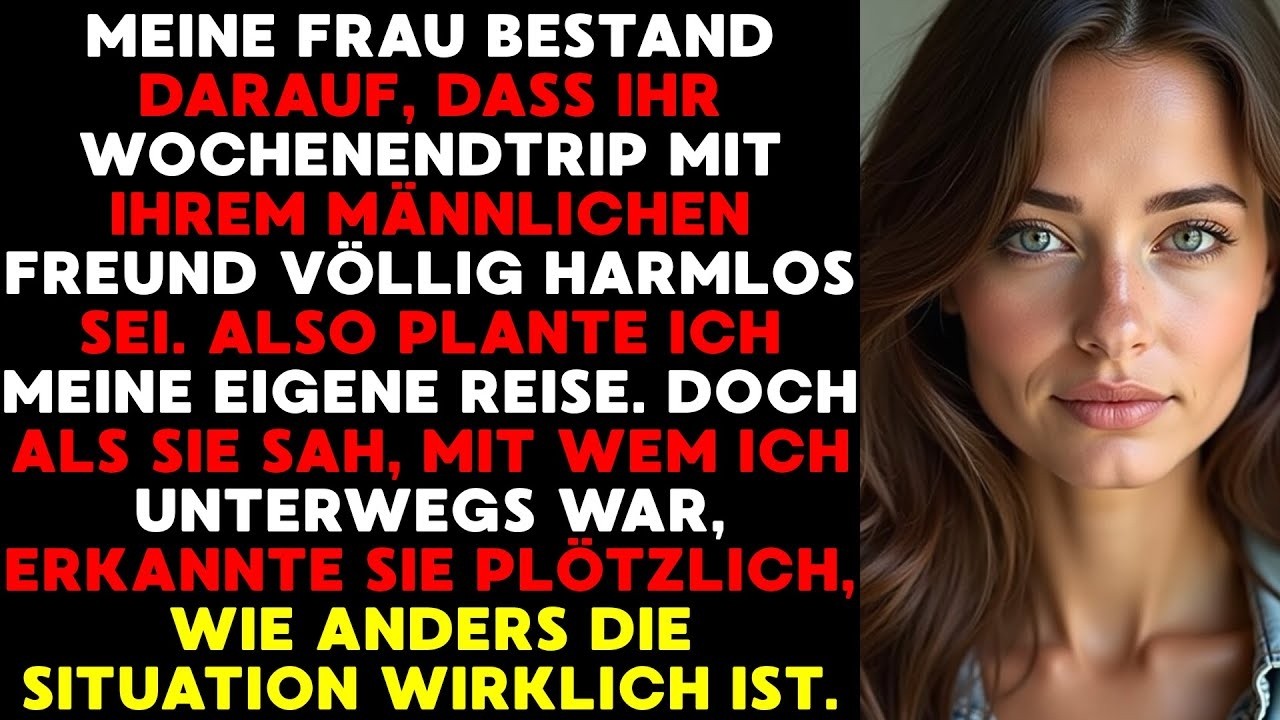 Meine Frau grinste nur und sagte, ihre Freitagstreffen mit ihm gingen mich nichts an