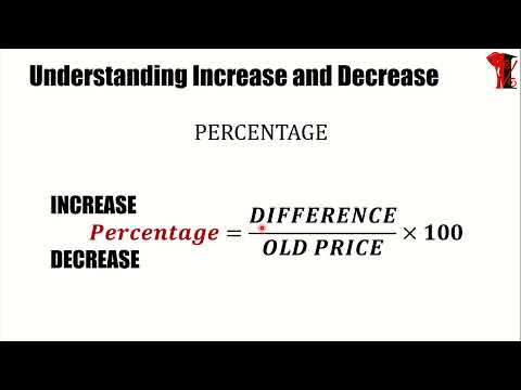 COMPARING QUANTITIES || INCREASE & DECREASE || PART 1