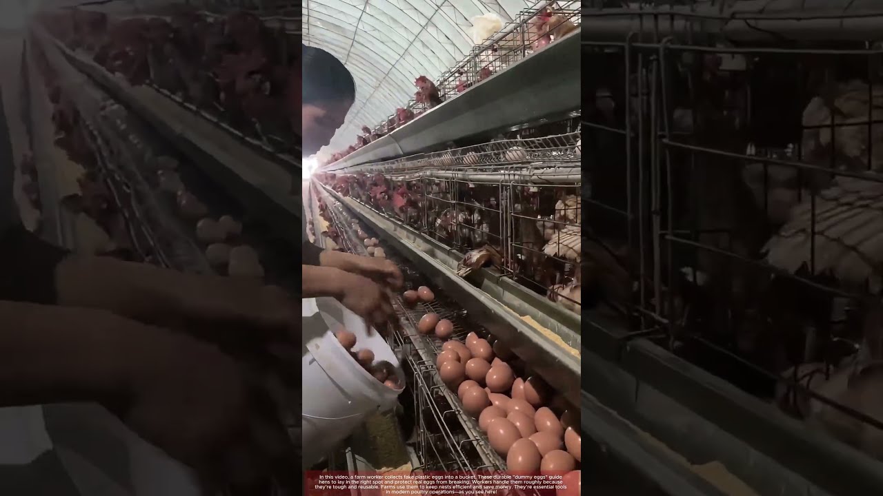 Plastic Eggs In Chicken Farms Why Farmers Use Them 