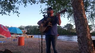 "Ol Red" cover (@blakeshelton @ThePossumGeorgeJones) on the Ouachita river by Jordan Sheppard