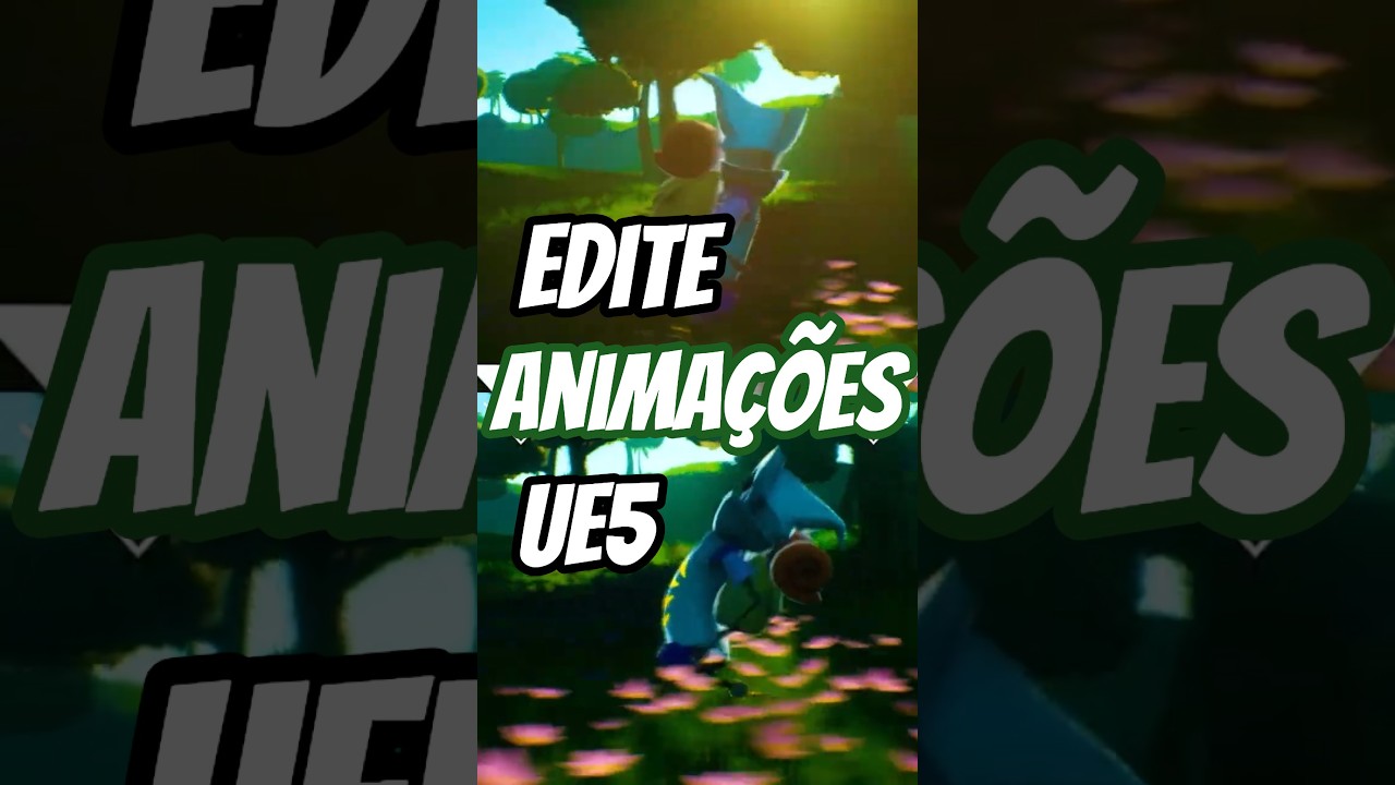 Como Editar Animações na Unreal Engine 5 #ue5 #unrealengine #unity #godot #gamedev #indiedev #ue6