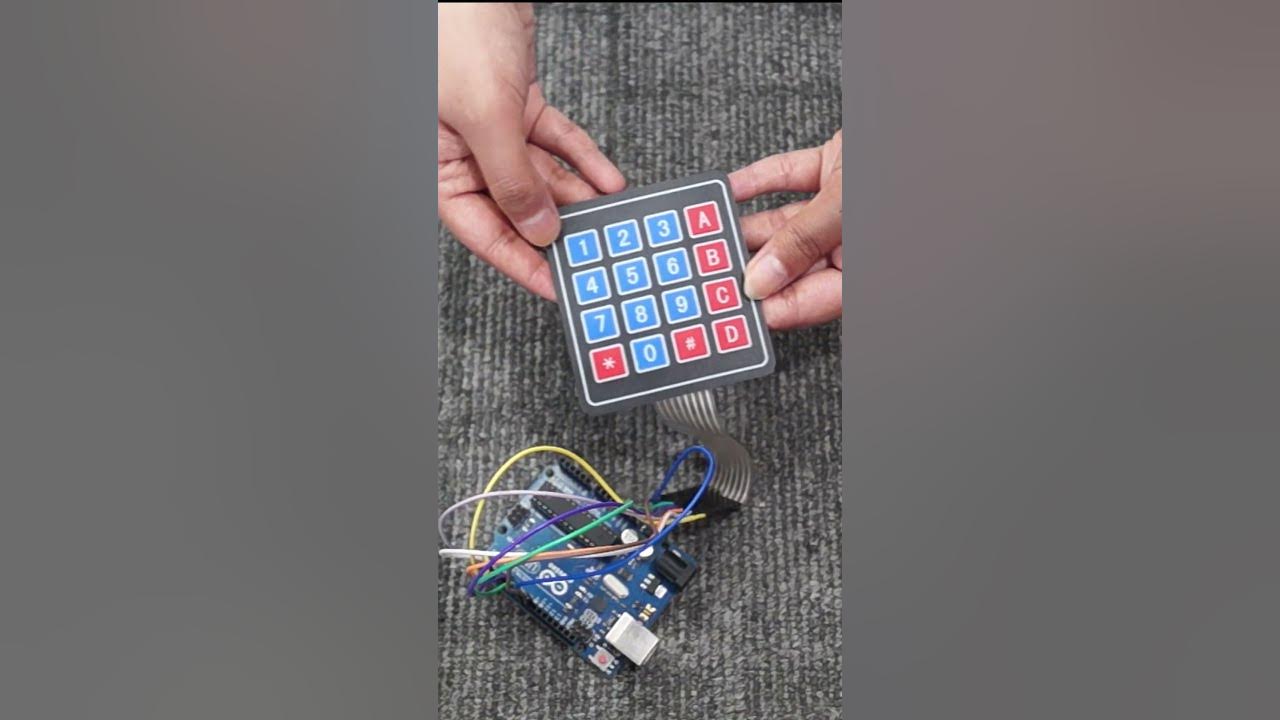 Using a 4x4 Matrix Keypad with Arduino - YouTube