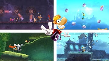 RAYMAN ADVENTURES IPAD GAME - Adventure 64 (Platform, Retro game play)
