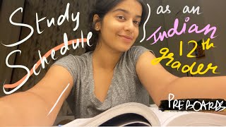 Prepping for my prelims as an Indian 12th grader // study schedule - vlog // #youaskishoot ep 1