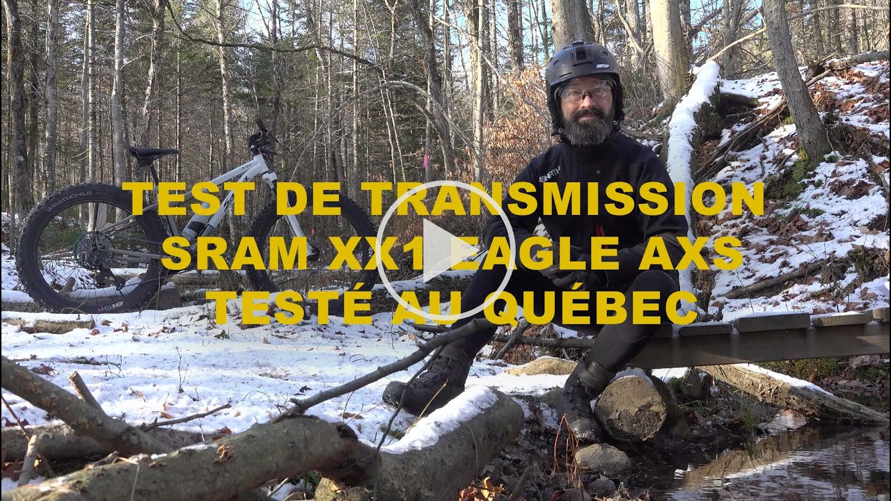 Test de transmission SRAM XX1 EAGLE AXS 12 vit. dans les conditions