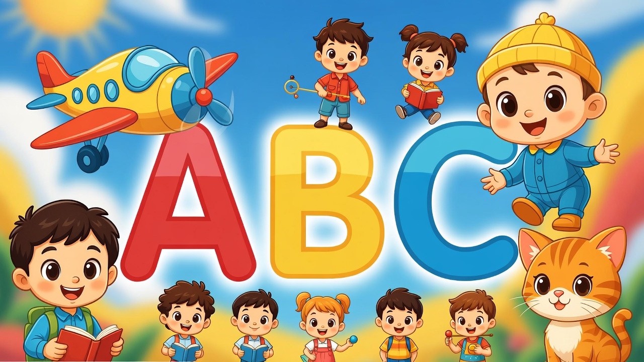ABC Song for Kids 🍎 | ABC for Beginners 🎵 | A to Z Alphabet 🔤 - YouTube