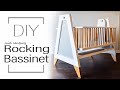 DIY Rocking Bassinet: Mid-century Modern/Danish Style DIY Rocking Bassinet: Mid-century Modern/Danish Style
