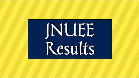 JNU RESULTS || JNUEE 2021