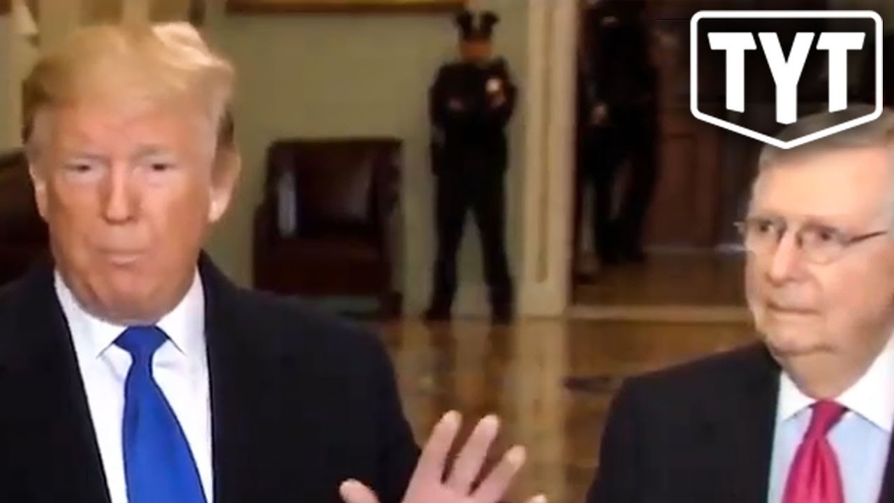 Mitch McConnell FLIPS OUT On Trump - YouTube