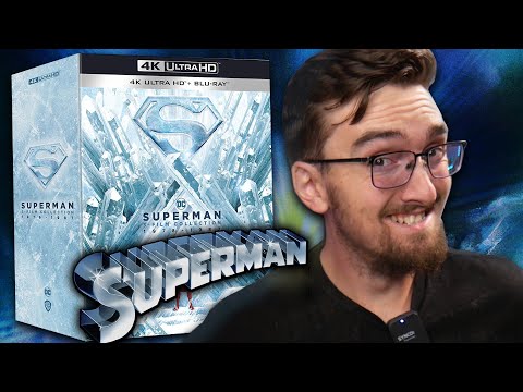 SUPERMAN 5 Film Collection 4K UHD Blu-ray Review & Unboxing