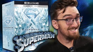 SUPERMAN 5 Film Collection 4K UHD Blu-ray Review & Unboxing