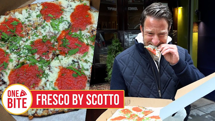 Barstool Pizza Review - Fresco by Scotto