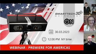USA Premiere of new 3D scanner SMARTTECH3D ON