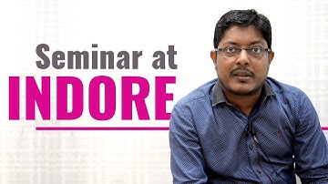 Seminar at INDORE by UMESH DHANDE Sir | #GATE_CONCLAVE