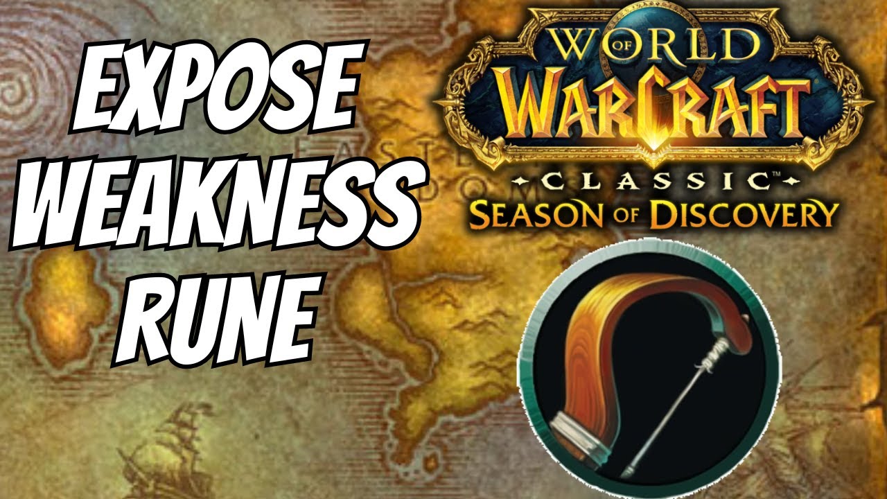 Expose Weakness Rune Location for Hunters | Season of Discovery Phase 2