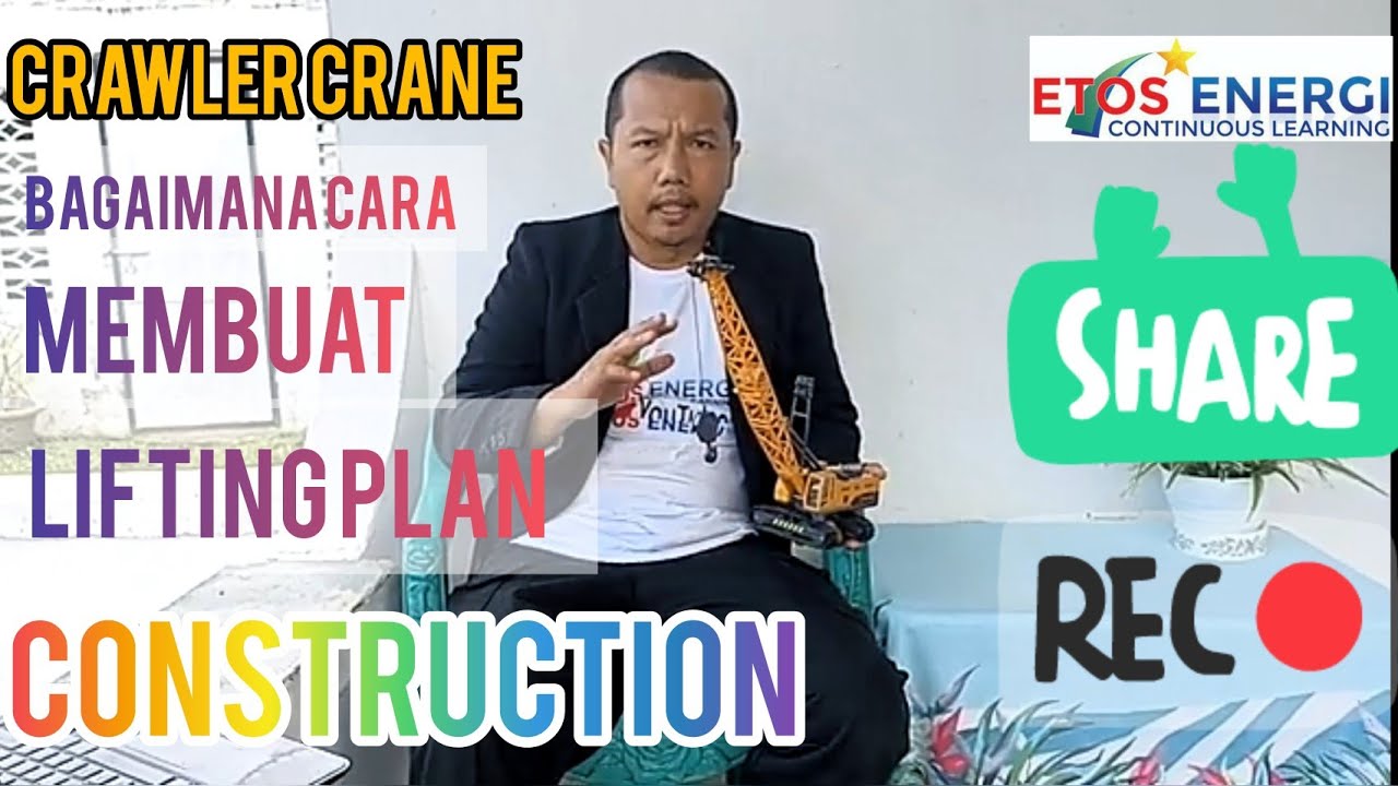 Eps 90 Lifting plan crawler crane part 2 