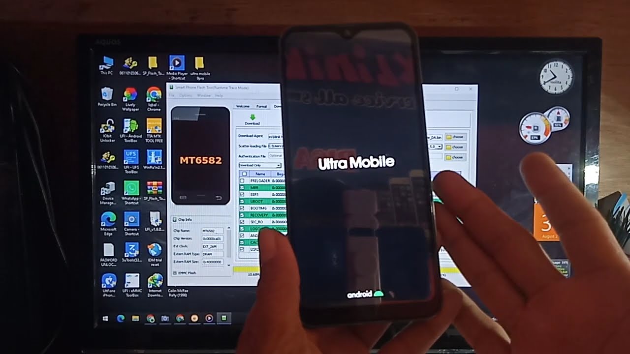 FIX FLASH HP CHINA ULTRA MOBILE 9PRO BOOTLOP 💯%TESTED