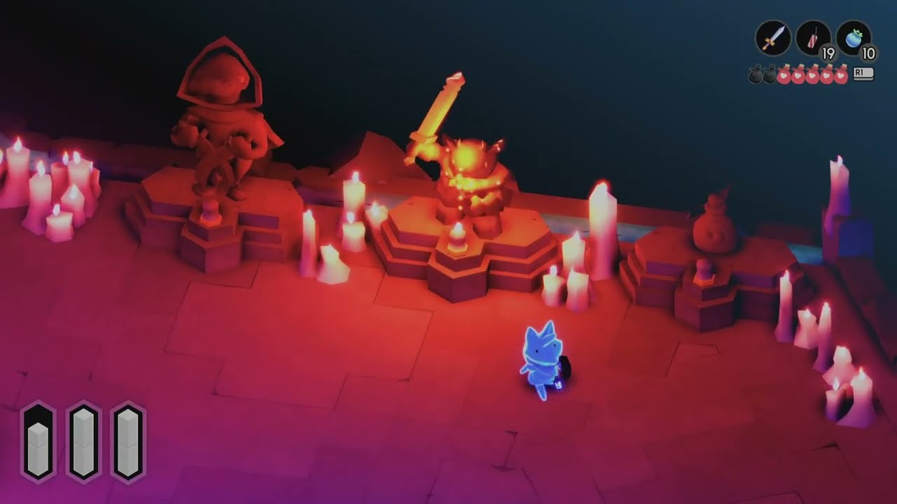 Tunic - Cathedral Statue Boss Fight