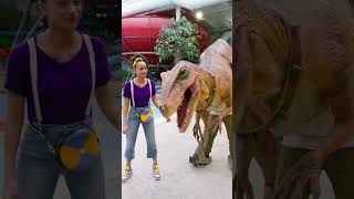 What dinosaur do? STOMP and ROAR #shorts #meekah