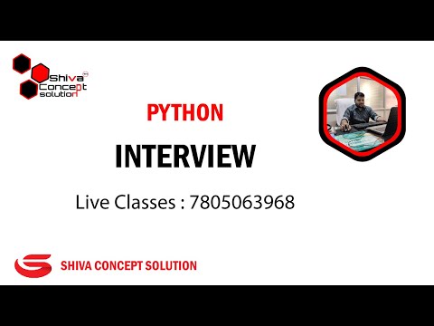 New Intern  Mock interview on python, Live Interview on Python, TOP 5 Python Interview Question