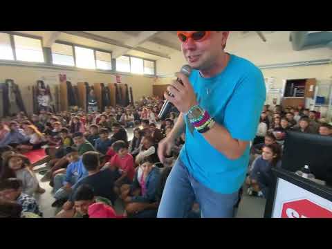 Mr. Peace Raps at Herndon-Barstow Elementary School