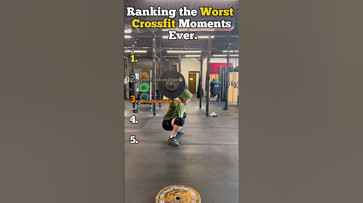 Ranking the WORST Crossfit Moments 💀 #fails #funny #gymhumor #gym #sports #ranking #workout  #memes