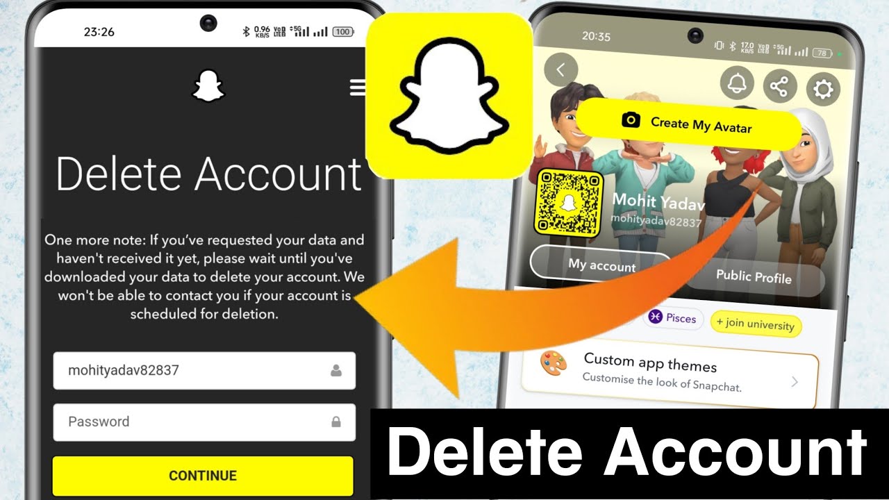 how-to-delete-my-snapchat-account-without-password-youtube