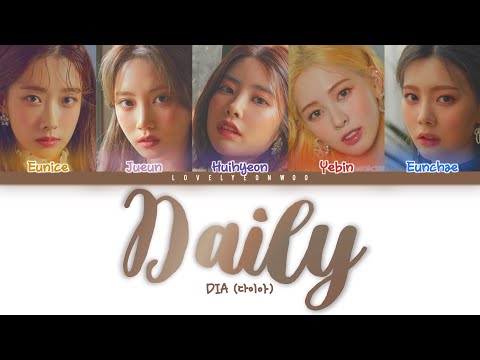 DIA (다이아) – Daily Lyrics (Color Coded Han/Rom/Eng)