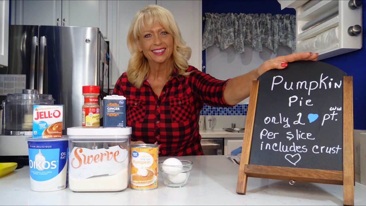 PUMPKIN PIE-OH MY- ONLY 2 BLUE WW POINTS WITH CRUST-YUM