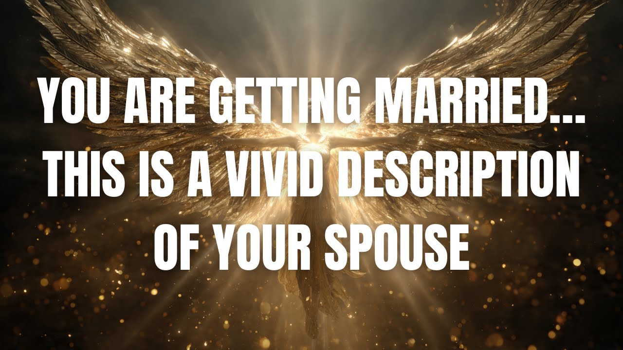Angels Say: You are getting married… This is a vivid description of your spouse