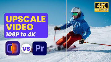How to Upscale Footage Video from 1080P to 4K (2024 Tutorial)