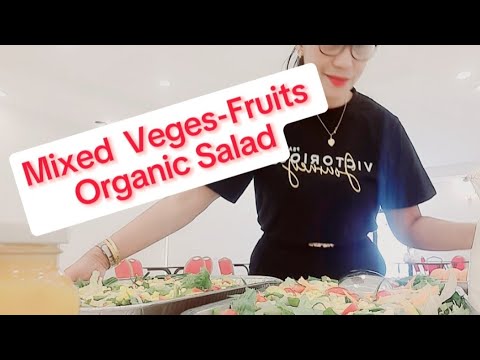 Premiere of kitchen Adventure after 1 year. Preparing best Salad with friends. I'm back! keep going.