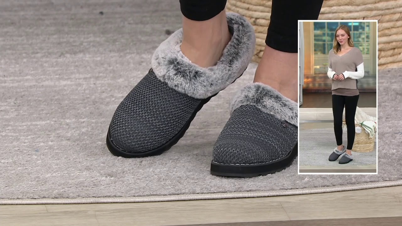 qvc skechers slippers