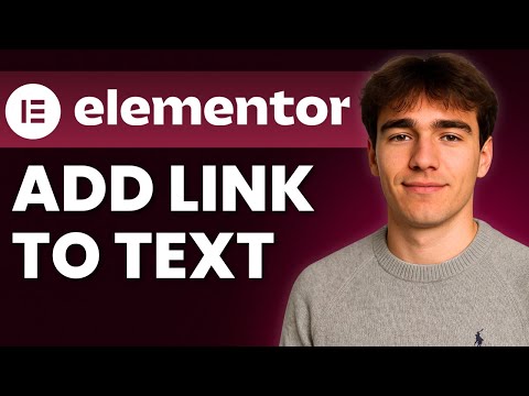 How To Add Link To Text In Elementor (Tutorial 2025)