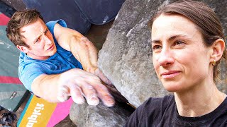 Climbing the Hardest Cracks in Fontainebleau