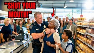 Information Cop Handcuffed Black Grandma in Store — What She Whispered Made Him Go Pale Update