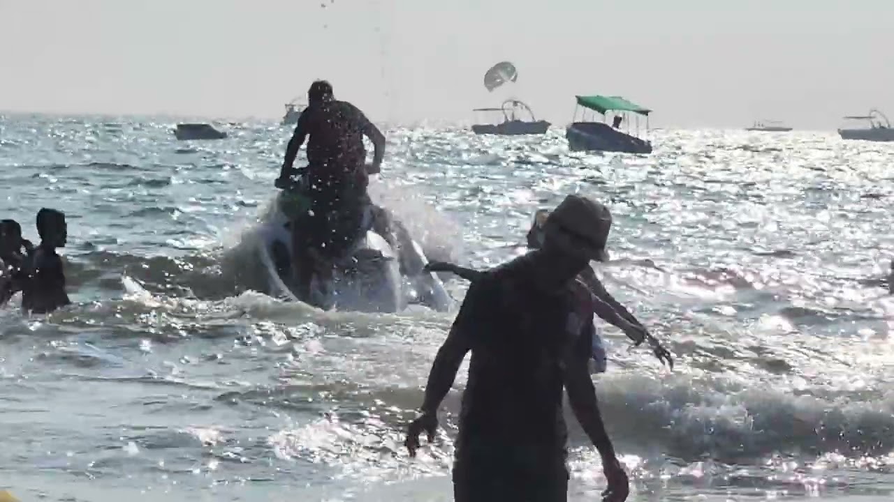 ride on the Jet-ski # Goa